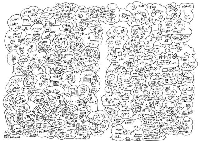 ハルより Tさんへ（No.06）約3〜4時間の対話をもとに描いた一枚の絵