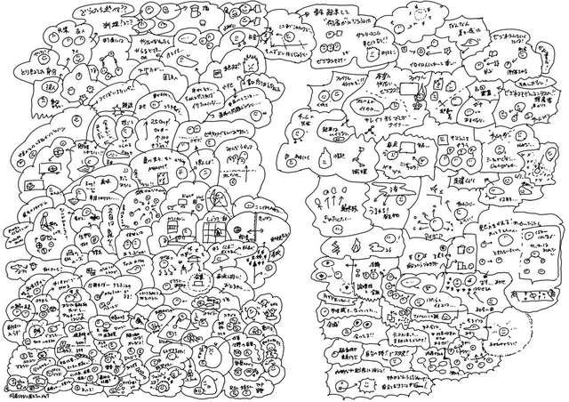ハルより Oさんへ（No.07）約3〜4時間の対話をもとに描いた一枚の絵