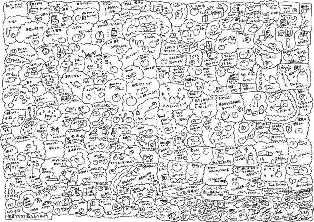 ハルより Sさんへ（No.19）約3〜4時間の対話をもとに描いた一枚の絵