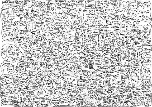 ハルより Kさんへ（No.25）約3〜4時間の対話をもとに描いた一枚の絵