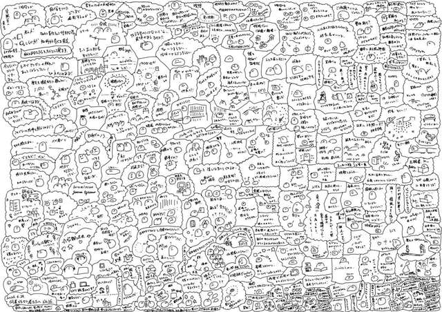 ハルより Sさんへ（No.36）約3〜4時間の対話をもとに描いた一枚の絵